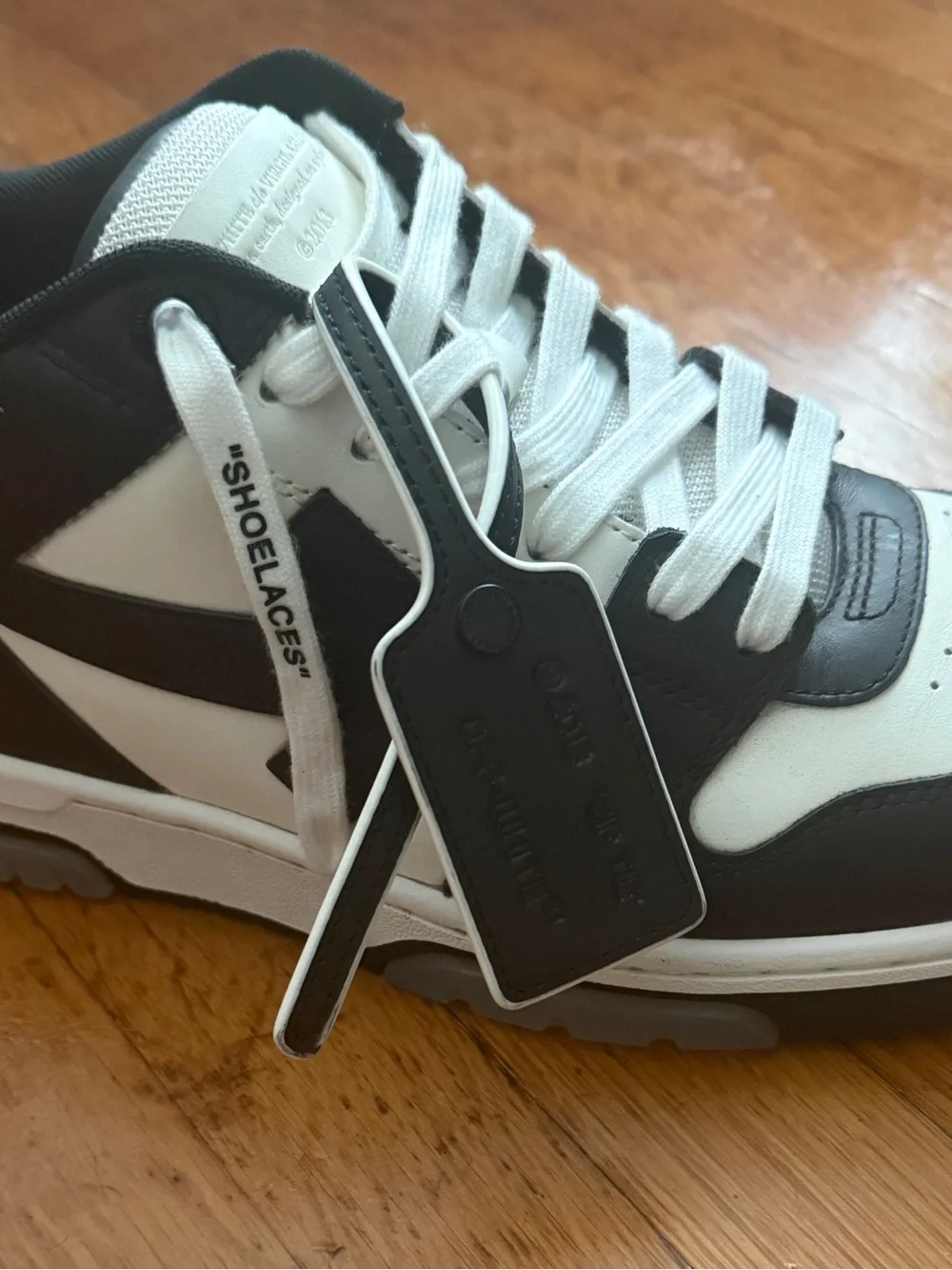 Off-White “Out of Office” Low Sneakers- White/Black Size EU 43